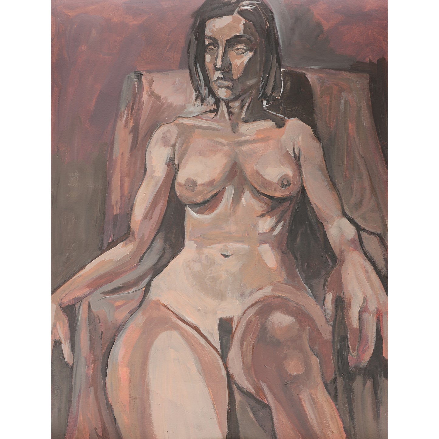 - Woman in chair - 18x24