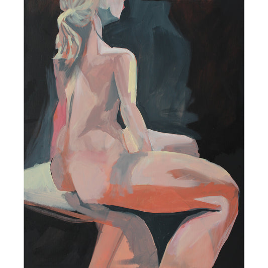 - Seated Woman with Ponytail - 20x24