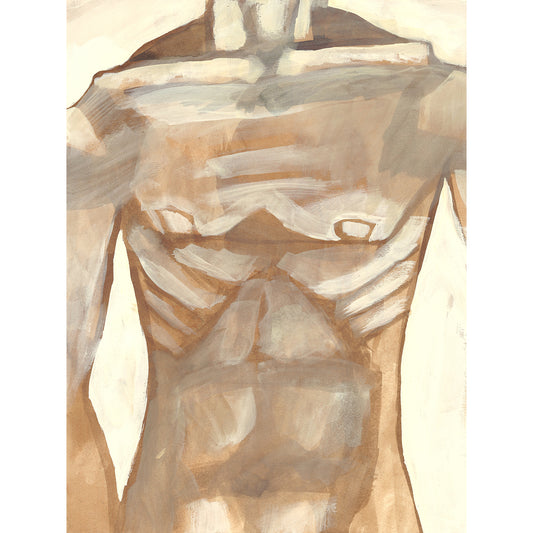 Male Torso - 9x12