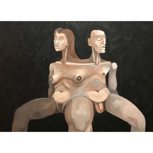 Double Seated Figure - 48x36