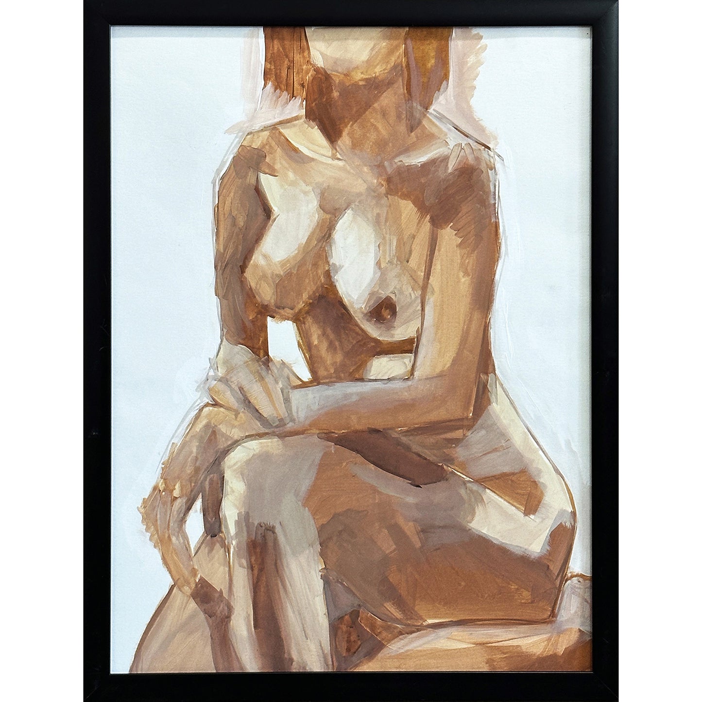 Seated Female Figure - 18x24