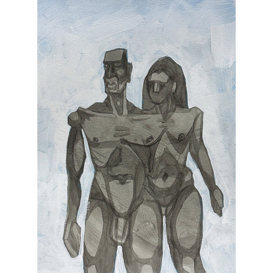 Double Standing Figure - 9x12